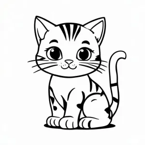 Yavru Kedi Boyaması